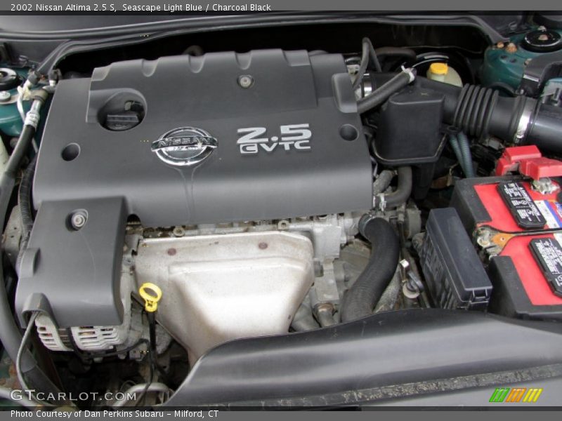 Seascape Light Blue / Charcoal Black 2002 Nissan Altima 2.5 S