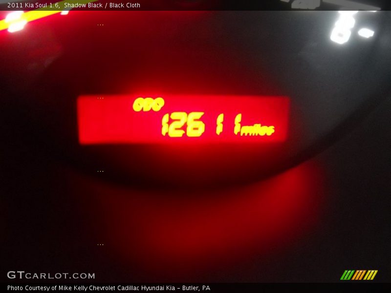 Shadow Black / Black Cloth 2011 Kia Soul 1.6
