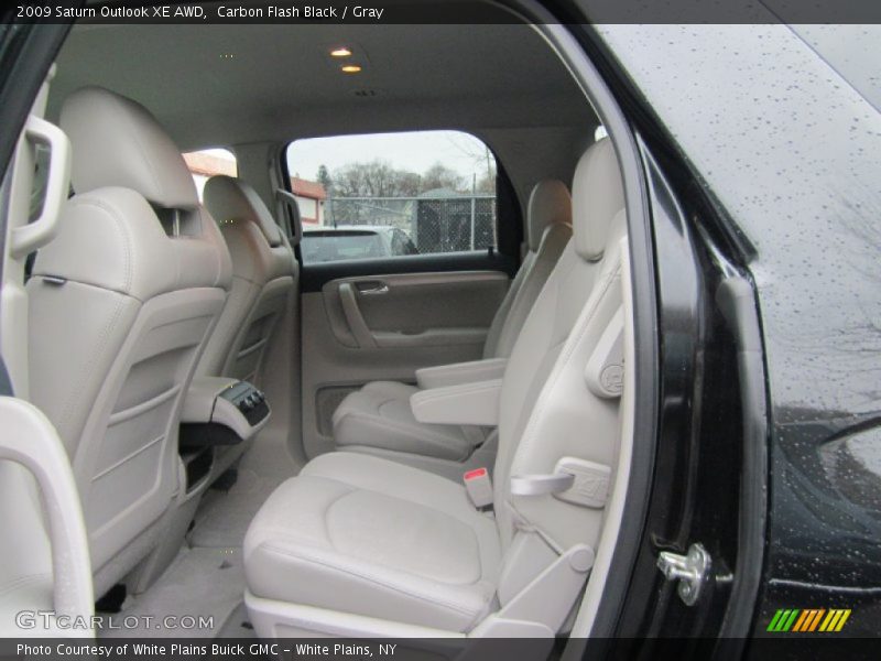 Carbon Flash Black / Gray 2009 Saturn Outlook XE AWD