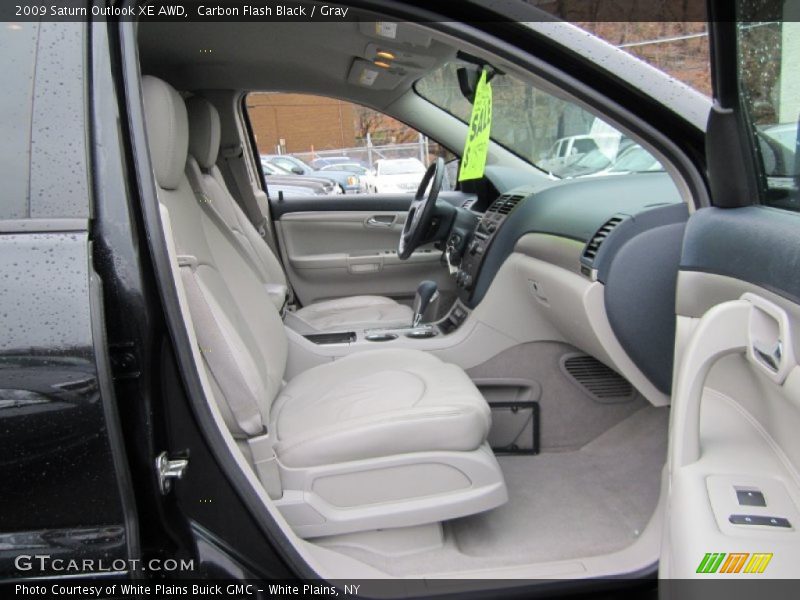 Carbon Flash Black / Gray 2009 Saturn Outlook XE AWD
