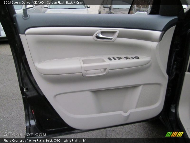 Carbon Flash Black / Gray 2009 Saturn Outlook XE AWD