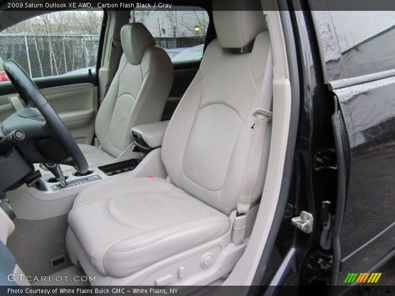 Carbon Flash Black / Gray 2009 Saturn Outlook XE AWD