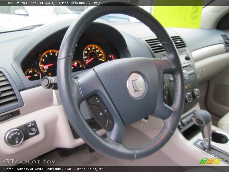 Carbon Flash Black / Gray 2009 Saturn Outlook XE AWD
