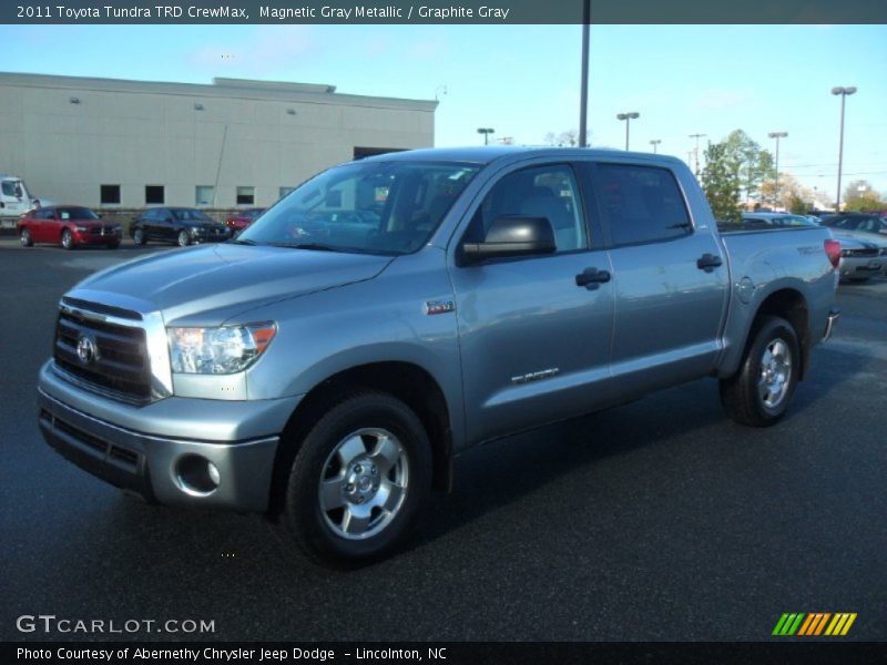 Magnetic Gray Metallic / Graphite Gray 2011 Toyota Tundra TRD CrewMax