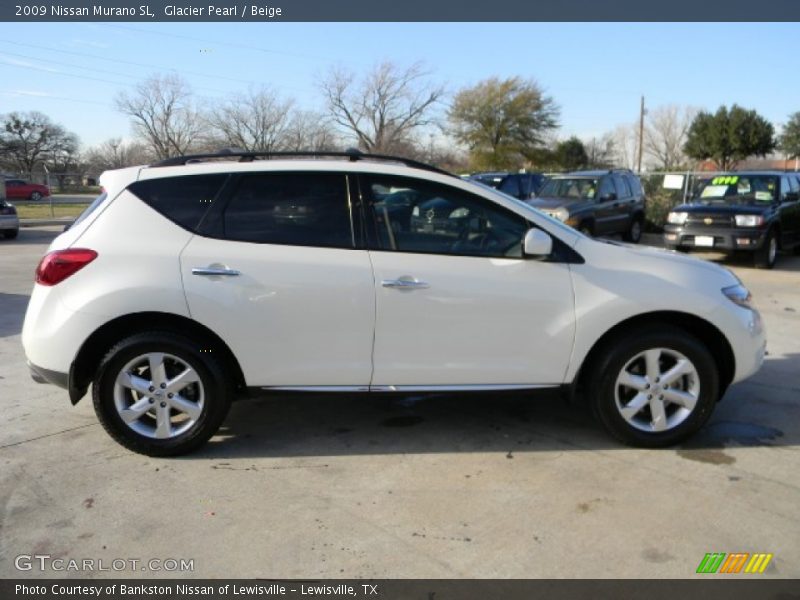 Glacier Pearl / Beige 2009 Nissan Murano SL