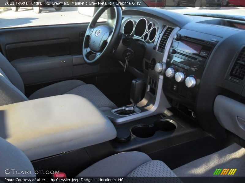 Magnetic Gray Metallic / Graphite Gray 2011 Toyota Tundra TRD CrewMax