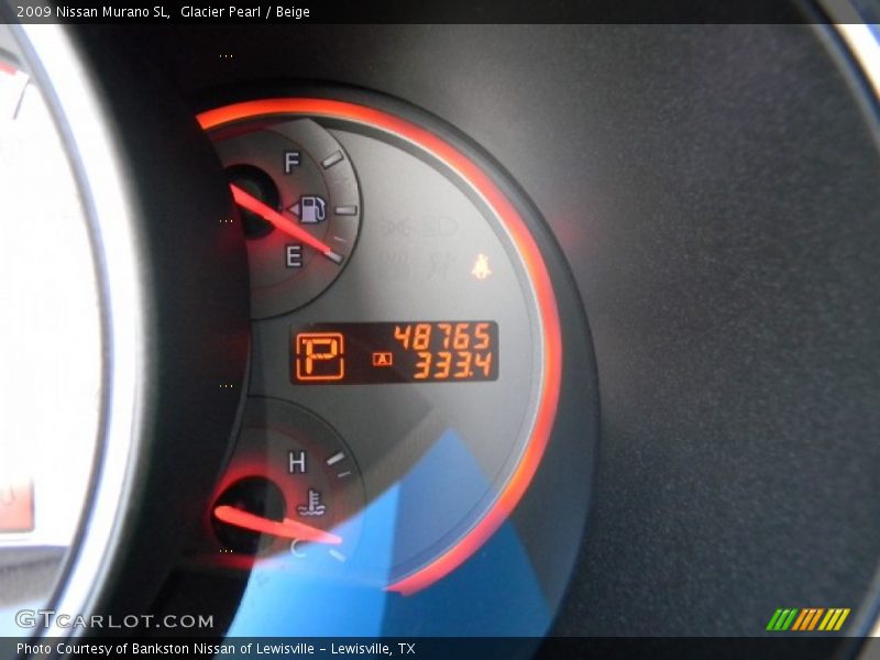 Glacier Pearl / Beige 2009 Nissan Murano SL