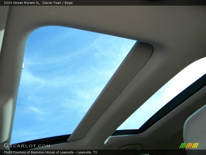 Glacier Pearl / Beige 2009 Nissan Murano SL