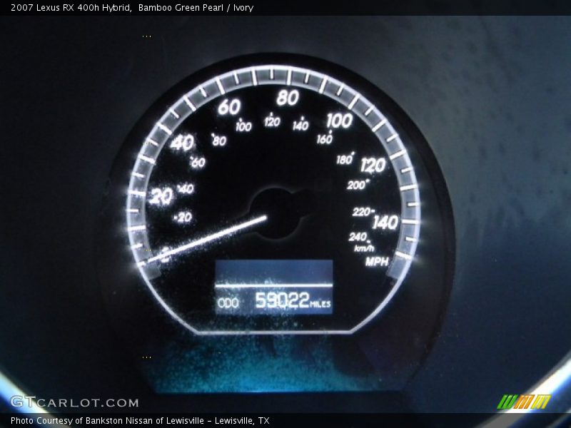 Bamboo Green Pearl / Ivory 2007 Lexus RX 400h Hybrid