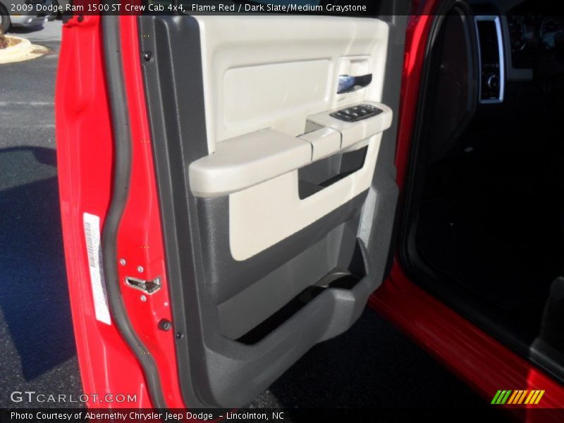 Flame Red / Dark Slate/Medium Graystone 2009 Dodge Ram 1500 ST Crew Cab 4x4