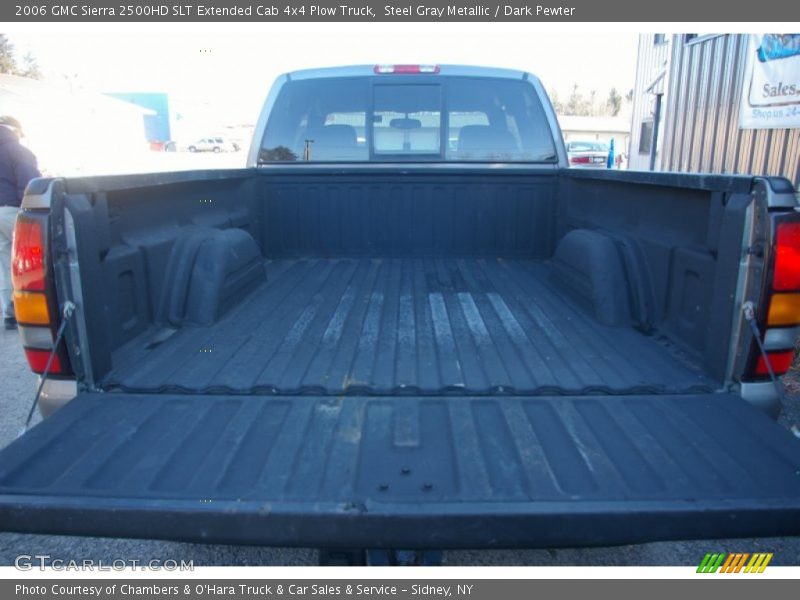 Steel Gray Metallic / Dark Pewter 2006 GMC Sierra 2500HD SLT Extended Cab 4x4 Plow Truck