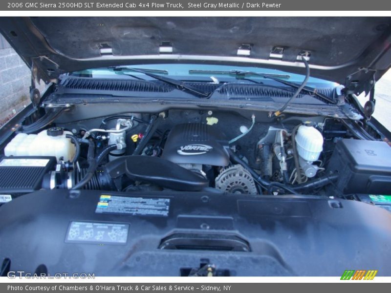  2006 Sierra 2500HD SLT Extended Cab 4x4 Plow Truck Engine - 6.0 Liter OHV 16-Valve V8