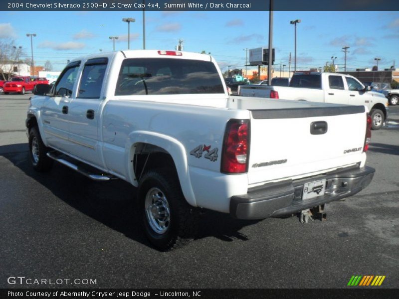 Summit White / Dark Charcoal 2004 Chevrolet Silverado 2500HD LS Crew Cab 4x4