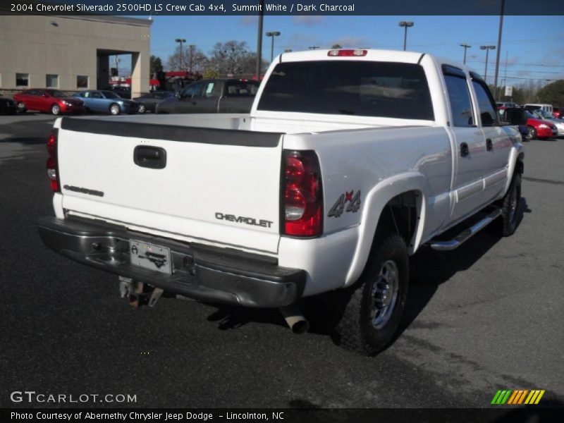 Summit White / Dark Charcoal 2004 Chevrolet Silverado 2500HD LS Crew Cab 4x4