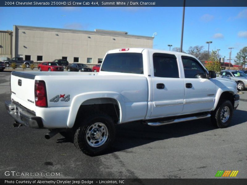 Summit White / Dark Charcoal 2004 Chevrolet Silverado 2500HD LS Crew Cab 4x4