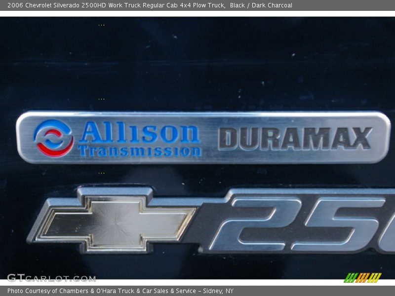  2006 Silverado 2500HD Work Truck Regular Cab 4x4 Plow Truck Logo