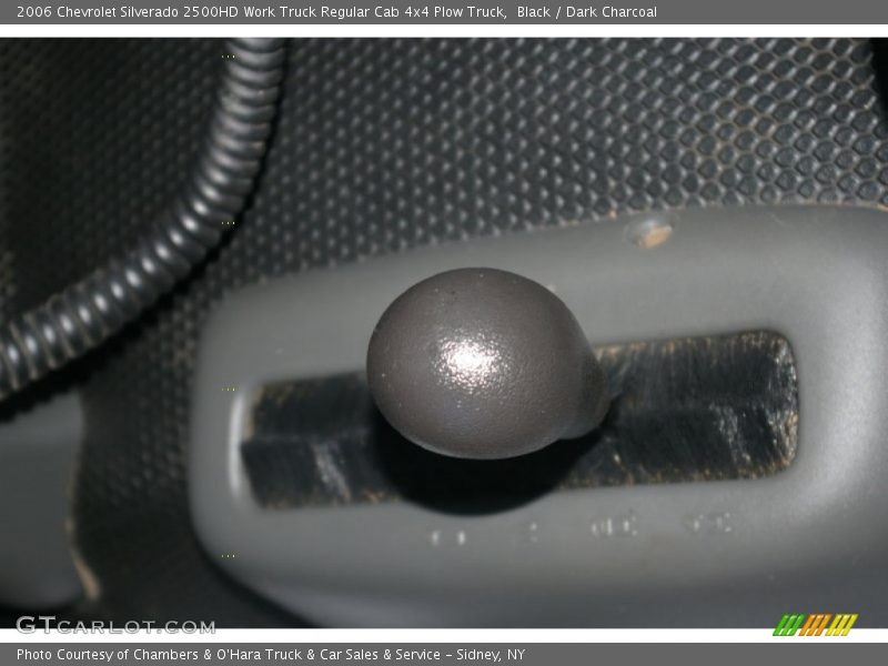 Black / Dark Charcoal 2006 Chevrolet Silverado 2500HD Work Truck Regular Cab 4x4 Plow Truck