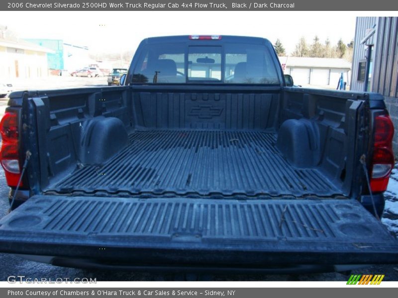 Black / Dark Charcoal 2006 Chevrolet Silverado 2500HD Work Truck Regular Cab 4x4 Plow Truck