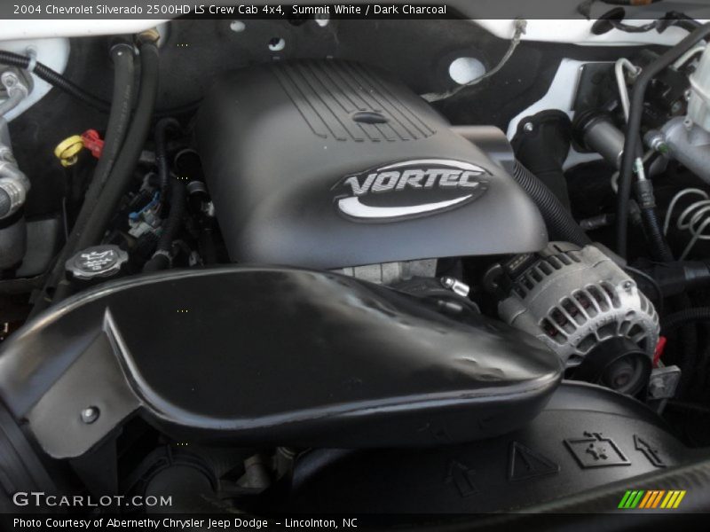 Summit White / Dark Charcoal 2004 Chevrolet Silverado 2500HD LS Crew Cab 4x4
