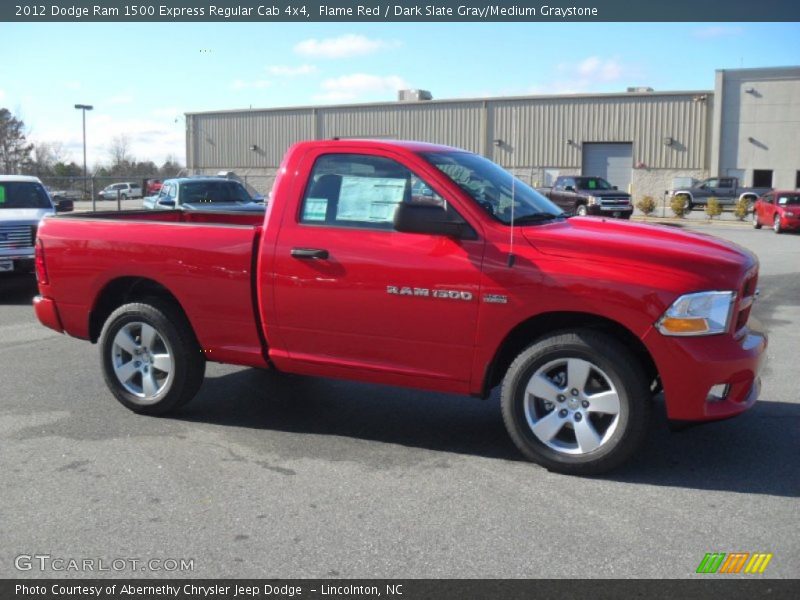 2012 Ram 1500 Express Regular Cab 4x4 Flame Red