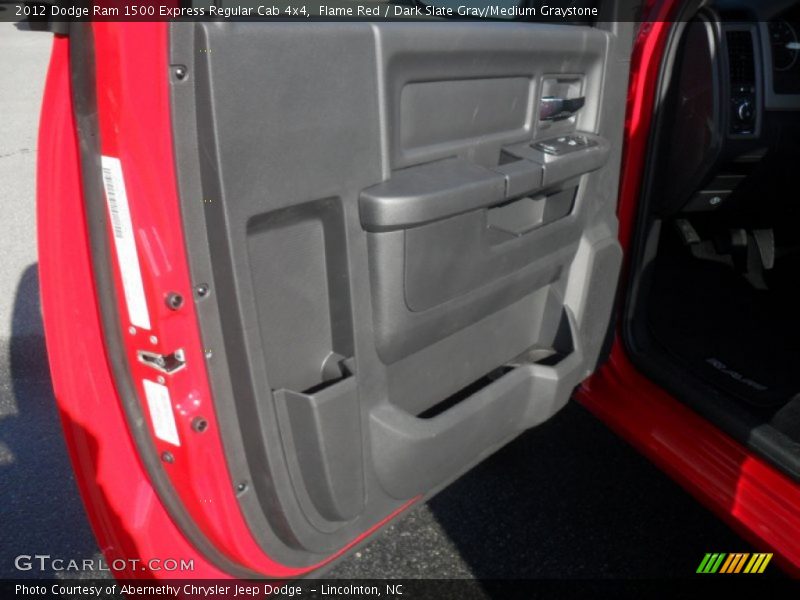 Flame Red / Dark Slate Gray/Medium Graystone 2012 Dodge Ram 1500 Express Regular Cab 4x4