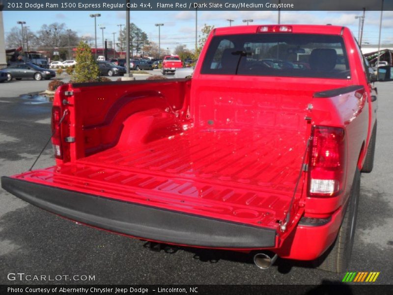 Flame Red / Dark Slate Gray/Medium Graystone 2012 Dodge Ram 1500 Express Regular Cab 4x4