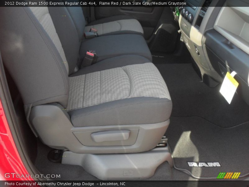 Flame Red / Dark Slate Gray/Medium Graystone 2012 Dodge Ram 1500 Express Regular Cab 4x4
