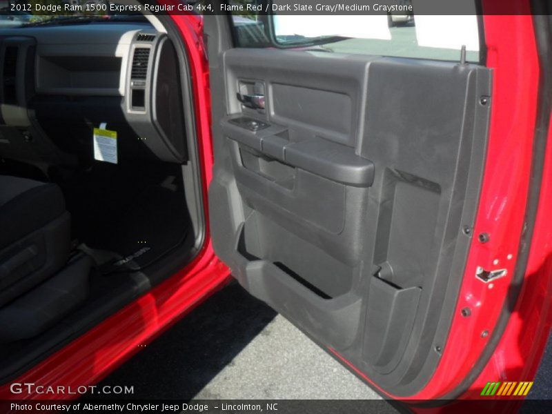 Flame Red / Dark Slate Gray/Medium Graystone 2012 Dodge Ram 1500 Express Regular Cab 4x4