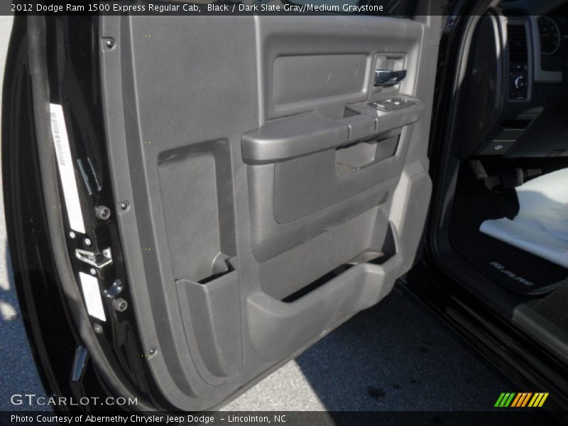 Black / Dark Slate Gray/Medium Graystone 2012 Dodge Ram 1500 Express Regular Cab