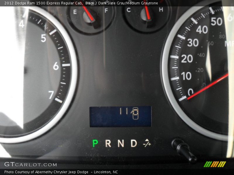 Black / Dark Slate Gray/Medium Graystone 2012 Dodge Ram 1500 Express Regular Cab