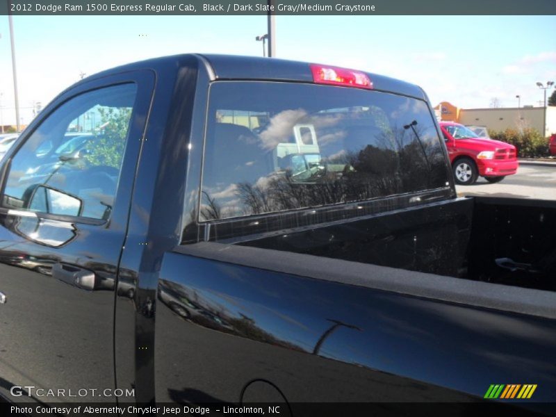 Black / Dark Slate Gray/Medium Graystone 2012 Dodge Ram 1500 Express Regular Cab