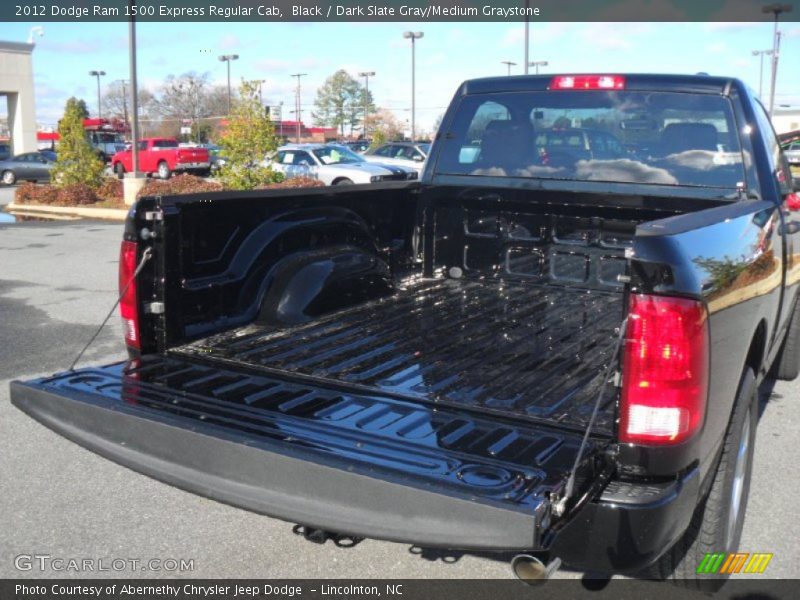 Black / Dark Slate Gray/Medium Graystone 2012 Dodge Ram 1500 Express Regular Cab