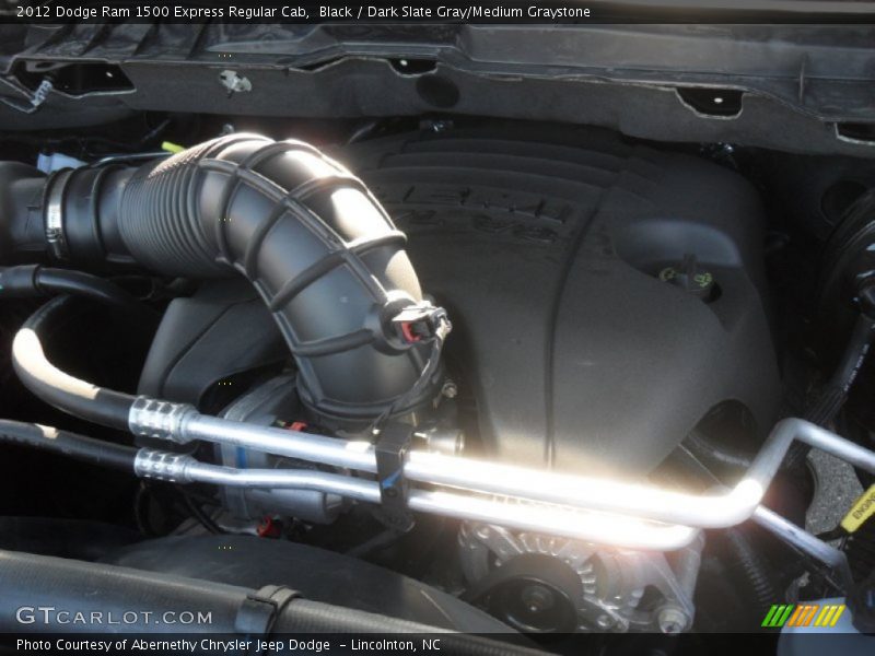 Black / Dark Slate Gray/Medium Graystone 2012 Dodge Ram 1500 Express Regular Cab