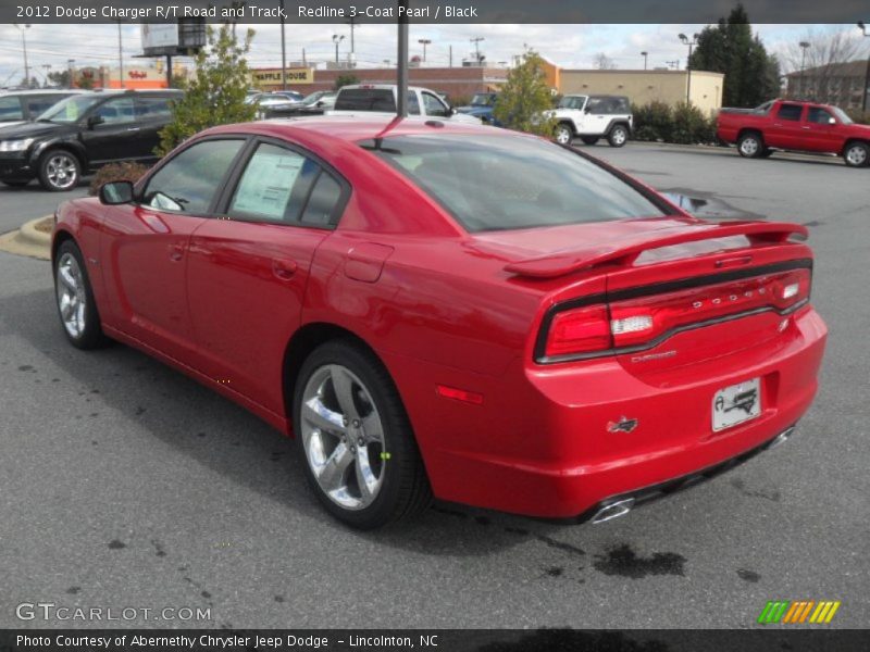 Redline 3-Coat Pearl / Black 2012 Dodge Charger R/T Road and Track