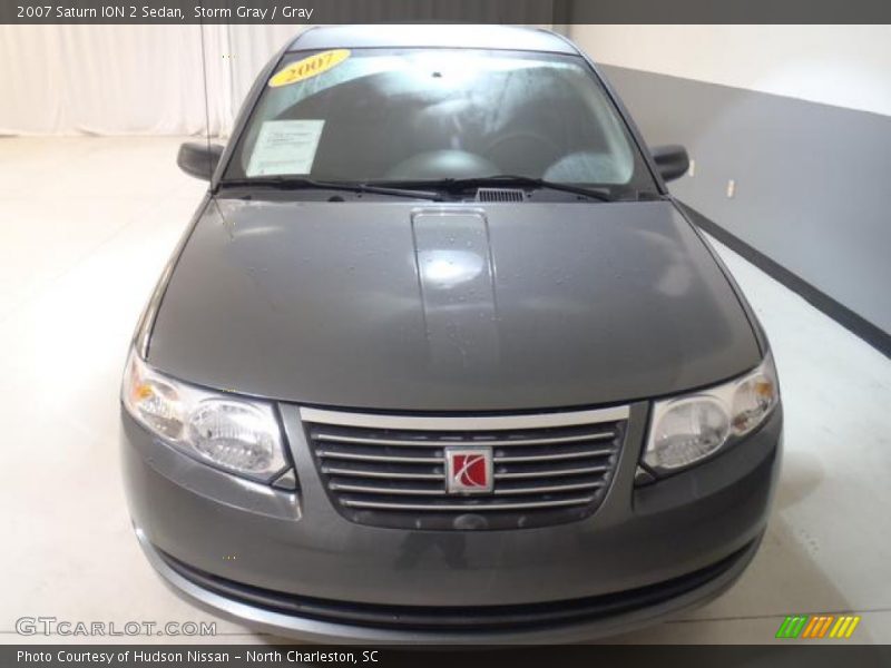 Storm Gray / Gray 2007 Saturn ION 2 Sedan