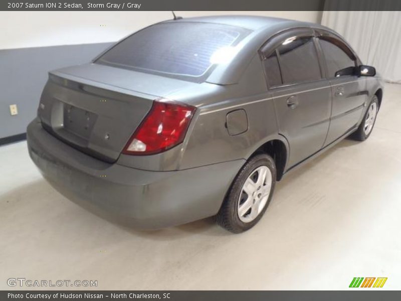 Storm Gray / Gray 2007 Saturn ION 2 Sedan