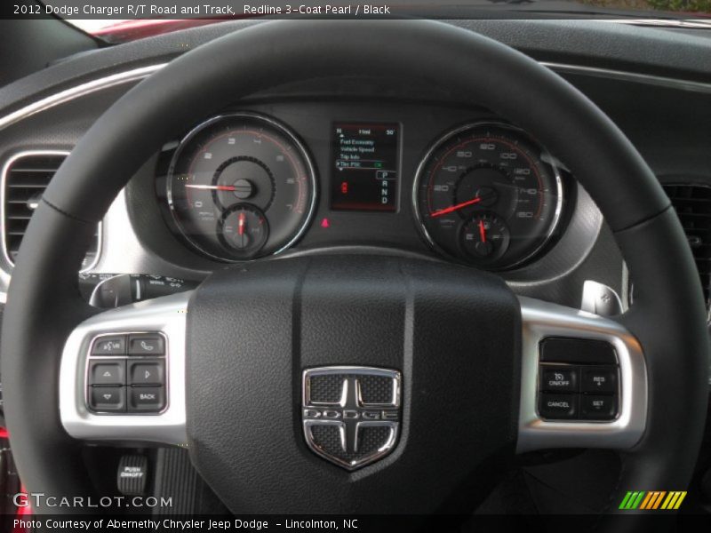 Redline 3-Coat Pearl / Black 2012 Dodge Charger R/T Road and Track