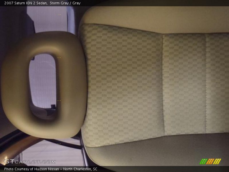 Storm Gray / Gray 2007 Saturn ION 2 Sedan