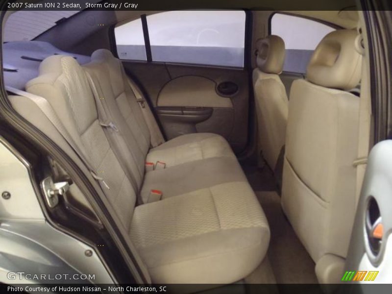 Storm Gray / Gray 2007 Saturn ION 2 Sedan