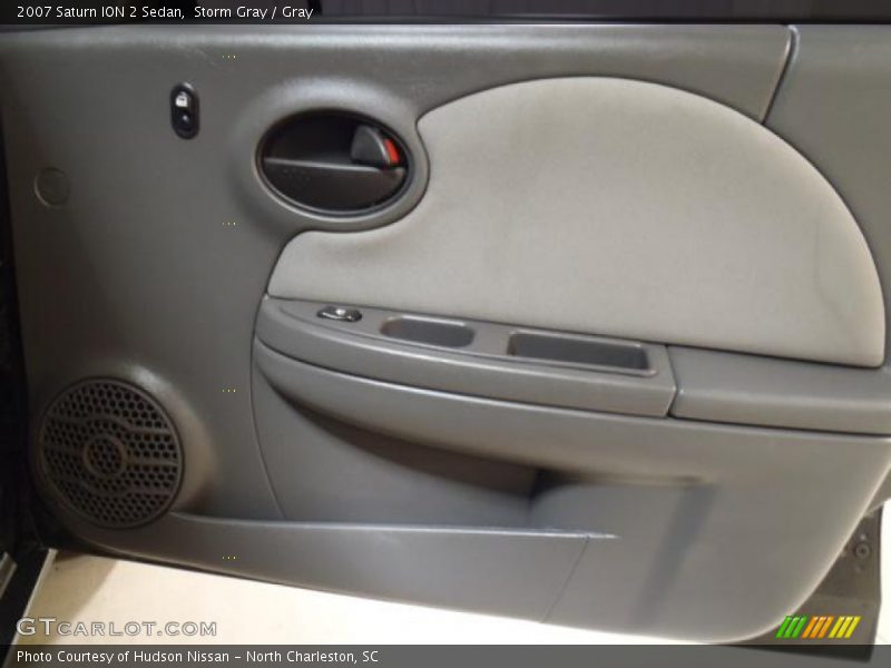 Storm Gray / Gray 2007 Saturn ION 2 Sedan