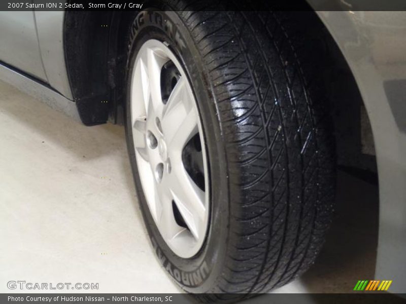 Storm Gray / Gray 2007 Saturn ION 2 Sedan