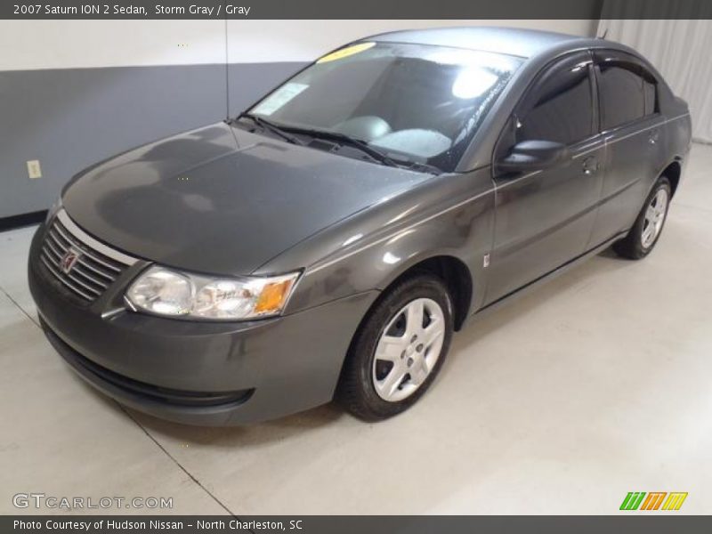 Storm Gray / Gray 2007 Saturn ION 2 Sedan