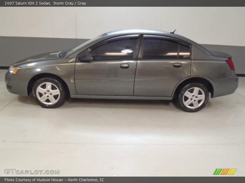 Storm Gray / Gray 2007 Saturn ION 2 Sedan