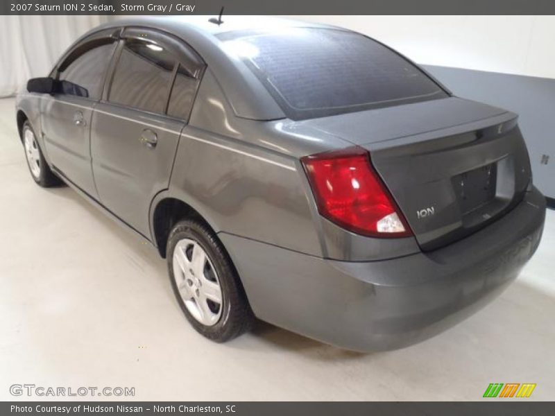 Storm Gray / Gray 2007 Saturn ION 2 Sedan