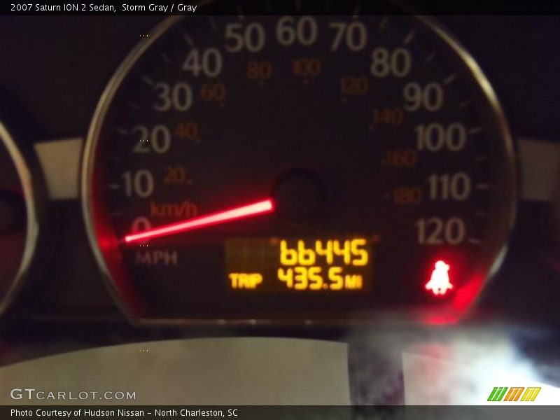 Storm Gray / Gray 2007 Saturn ION 2 Sedan