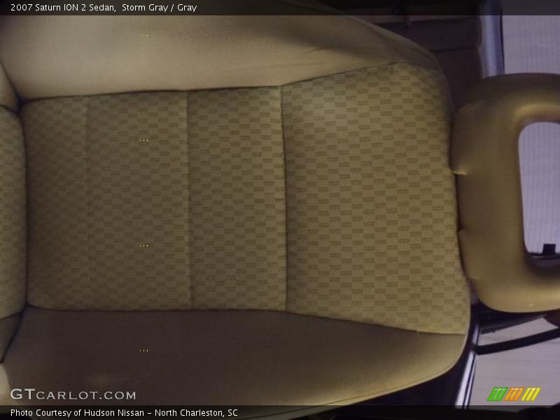 Storm Gray / Gray 2007 Saturn ION 2 Sedan