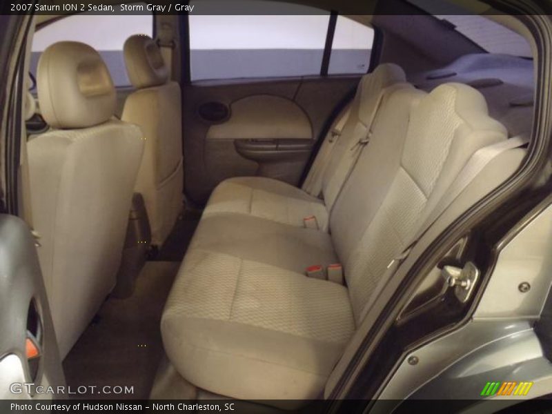 Storm Gray / Gray 2007 Saturn ION 2 Sedan