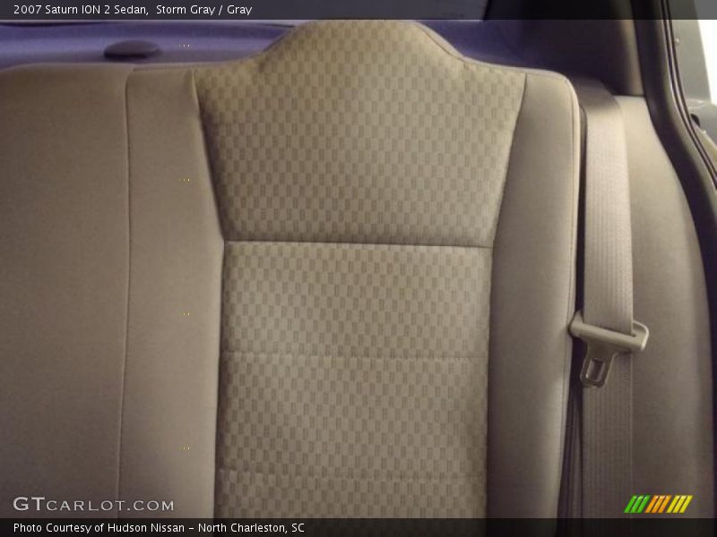 Storm Gray / Gray 2007 Saturn ION 2 Sedan