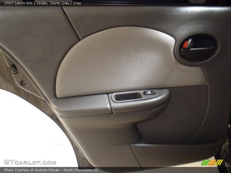 Storm Gray / Gray 2007 Saturn ION 2 Sedan