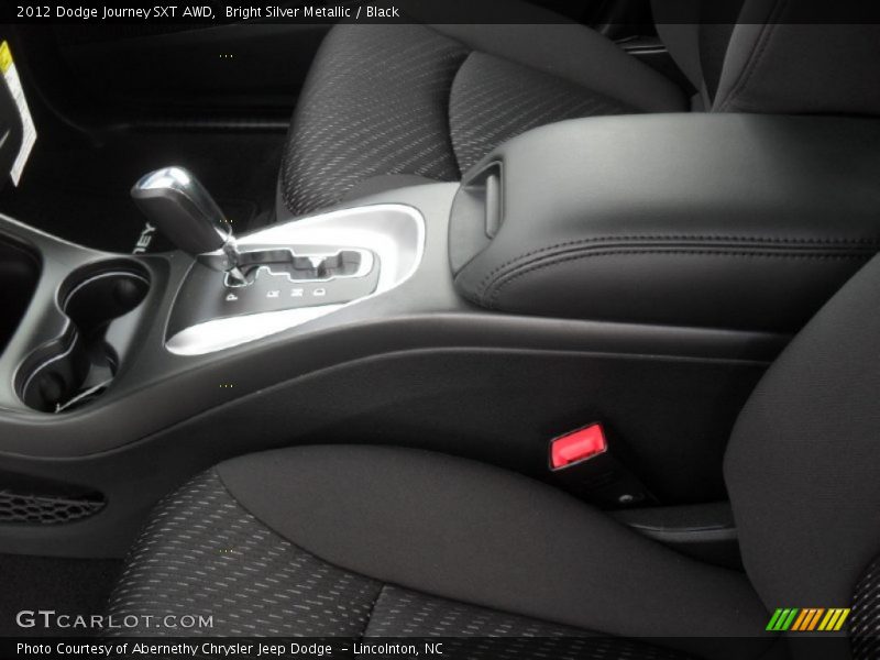Bright Silver Metallic / Black 2012 Dodge Journey SXT AWD